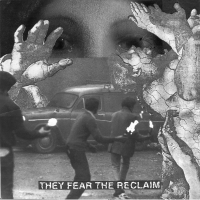 Totalt Jävla Mörker/They Fear The Reclaim - Split (limited; clear vinyl)