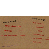 Human Waste/Uncle Charles - Split (limited)