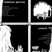 Insidious process/Avfart 33 - Split (black vinyl)
