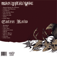 Misantropic/Eaten raw - Split (limited; white vinyl)
