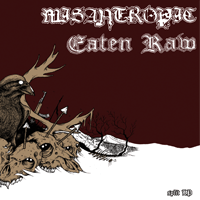 Misantropic/Eaten raw - Split (limited; white vinyl)