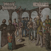 Passiv dödshjälp/Achilles - Split (limited; oxblood red vinyl)