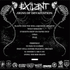 Exilent - Signs of Devastation (black vinyl)