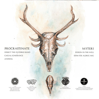 Myteri/Procrastinate - Split (limited; purple w/ black haze vinyl)