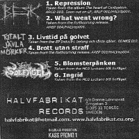 V/A - Halvfabrikat Records Promo 2001