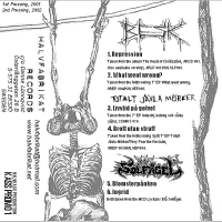 V/A - Halvfabrikat Records Promo 2001 (2nd press)