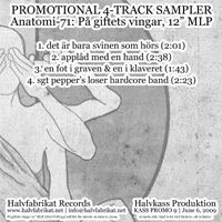 Anatomi-71 - Promotional 4-track sampler