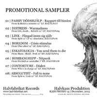 V/A - Halvfabrikat Records Promo 2013: Fångad inom sig själv