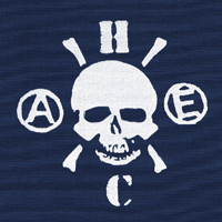 Misantropic - A//E skull (blue)