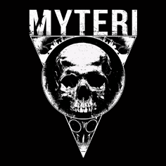 Myteri - Skull - white