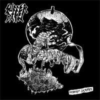 Suffer the pain - Midnight sacrifice (limited; clear white splatter)