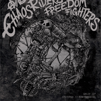 Crutches/Kontrasosial - Split (brown vinyl w/orange splatter)