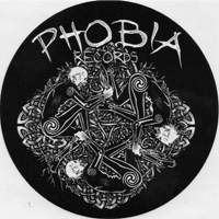 Phobia Records - Logo (white print)